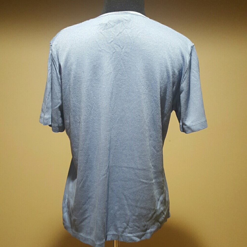 Nordstrom blue shirt Top Medium - Picture 5 of 6